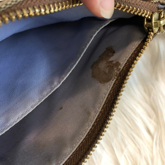 Coach Gold Monogram Small Purse - Picture 6 of 6